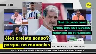 ALAN DIEZ Y FRANCO NAVARRO SE AGARRAN EN VIVO TRAS DENUNCIA A ZAMBRANO, TRAUCO Y PE&Ntilde;A.
