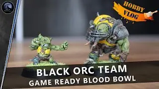 Game Ready Black Orc Team | Painting Blood Bowl Miniatures | Games Workshop