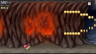 Jetpack Joyride  Barry in Alley Oop Basketball Suit