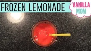 Easy (Cheater) Frozen Strawberry Lemonade Recipe Using Ninja Blender | VEDA DAY 27