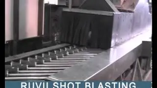 Roller Through Type for Gas Cylinder Shot Blasting Machine