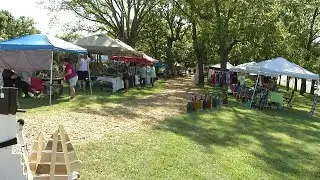 Artisans from around the Ozarks display their work at the Shepherd of the Hills craft fair