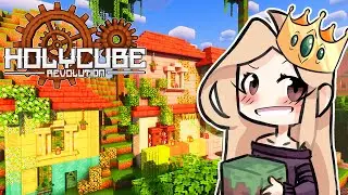 Je CONSTRUIS mon VILLAGE ENCANTO✨✨ sur HOLYCUBE... ! Minecraft UHC