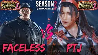 Tekken 8 - Season 2 ▰ Faceless (Jack) Vs Ptj (Jun) ▰ High Level Gameplay