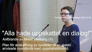 2016-12-05 Kommunfullm&auml;ktige - Alexandra Anstrell (M)