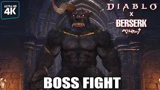 Diablo Immortal x Berserk - Nosferatu Zodd Boss Fight 4K 60FPS UHD PC