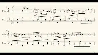 Cuphead - Treetop Trouble, sheet music for piano