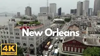 New Orleans 4k, USA 🇺🇸 | Louisiana, Drone Footage