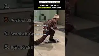 Ranking The Best Skateboard Moments 3 || #shorts #ranking #rankingshorts #bestmoments