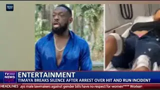 Entertainment: Timaya breaks silence after arrest over hit and run incident