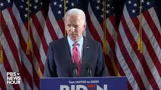 WATCH: Joe Biden speaks about the coronavirus pandemic