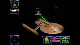 USS Ares vs Klingon D5 | Remastered v1.2 | Star Trek Bridge Commander