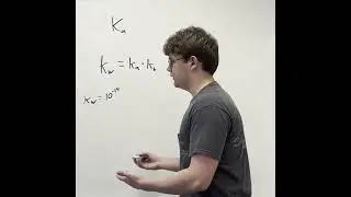 Basics of Kw, Ka, and Kb