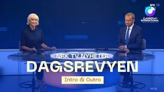 🇳🇴 | NRK TV - NRK Nyheter Dagsrevyen (Intro, Headline & Closing) (02/08/2025)