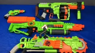 Toy Guns Box of Toys NERF Zombie Strike Blasters