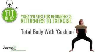 Express Yoga & Pilates Easy To Follow Workout - Perfect #exercise for #beginners & #womenover50