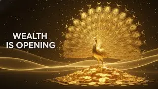 Golden Peacock of Abundance 🦚 Attract Wealth Energy & Relaxing Money Ambience