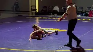 Sherrard Leo pins (hip throw) vs Rockridge  