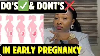 First Trimester Secrets! 10 Things You MUST Do & 10 to Avoid&rdquo; | Pregnancy Tips