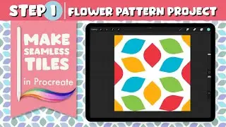 No Math Required! | Step 1: Geometric Petal Pattern