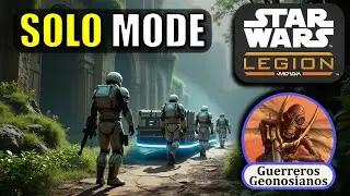 🛰️ Aprende a Jugar con Geonosianos | Escenario en Solitario para Star Wars Legion