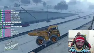 A Successful Explosion Chain on GTA V