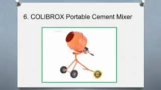 ⭐ Top 10 Best Portable Cement Mixers in 2020 Reviews ⭐