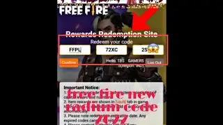 FREE FIRE REDEEM CODE GIVEAWAY | REDEEM CODE FREE FIRE TODAY | FF REDEEM CODE TODAY |ff redeem code