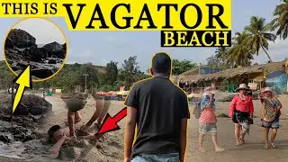 GOA | Vagator beach | vagator beach vlog | nightlife | big vagator beach watersports | goa 2022