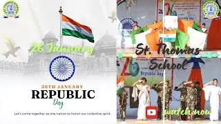 Celebrating Republic Day 2025 Highlights | St Thomas School #republicday #video #school #26january