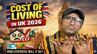Cost of living in UK 2026 ? / As a Students and Independent / Complete Breakdown!!