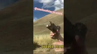 Shooting test of Cyelee  BEAR from@sawtoothtactical404 #weapons #weaponsdaily #edc #rmr #military