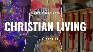 Christian Living Vlog:  Christmas Decor + Pineapple upside-down cake #vlog #faith #food