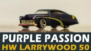 Hot Wheels Purple Passion Larrywood 50th Anniversary