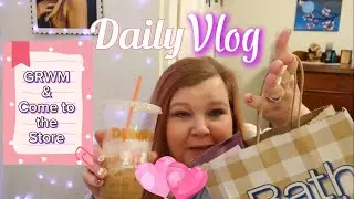 Vlog: GRWM + Dollar Tree W/Me