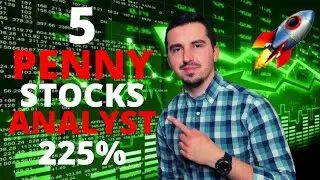 5 Penny Stocks To Buy NOW!? | Analyst Picks | 225% Upside Potential | 🚀