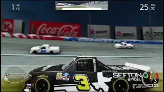 Jordan Anderson's crash at Charlotte Motor Speedway