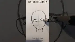 ✍️ Como Desenhar um Rosto Passo a Passo!  🎨✨