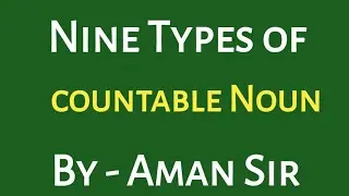 #Types of Nouns#