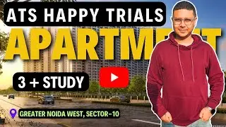 3BHK With Study Luxury Apartment😱| Ats Happy Trails| Noida&nbsp;Extension