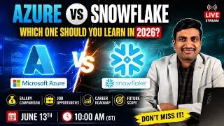 🚀 Azure vs Snowflake: Which One Should You Learn in 2026? | Salary, Jobs & Career Roadmap