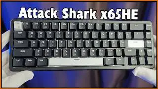 Магнитка за 3000р и с РУ-символами?! Attack Shark X65 HE #Клавиатура #AttackShark