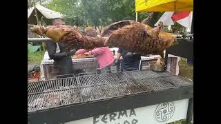 Succulent Mangalitsa Pork on the Spit | Slow Food Buzău Delights