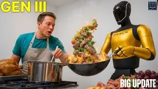 Tesla Bot Gen 3 Officially Dropped Elon Musk Shows New Cooking Skills, Sells Out! Best 2026 Battery!