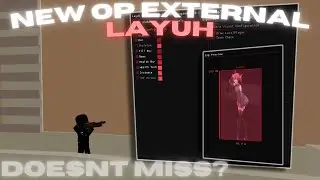 SHOWCASING THE BRAND NEW ROBLOX EXTERNAL (Layuh) [HITS ALL SHOTS]
