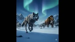 The Dire Wolf #animals #wildlife #fyp #wolf #direwolf #facts