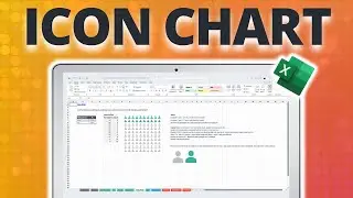 Making an Icon Waffle Chart in Microsoft Excel 🔥[SCREEN RECORDING]