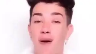 James Charles east his ass on camera