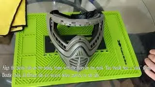 DIY Virtue Vio Paintball Mask Lens & Foam Pad Replacement