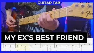 MGK - My Ex's Best Friend - Machine Gun Kelly - Guitar Cover with Guitar Tabs